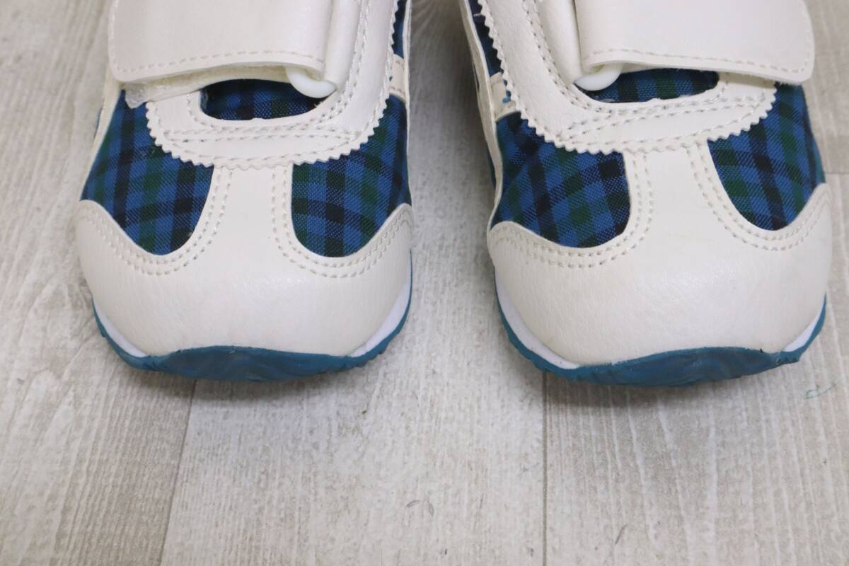 【ト萬】asics ファミリアコラボ アイダホ MINIーF. スニーカー (15.5) TUM007-42XB ※箱あり SA000RNP86_画像6