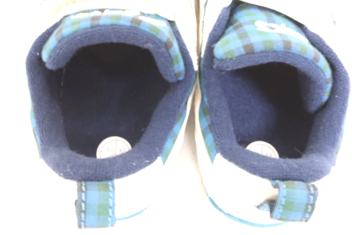 【ト萬】asics ファミリアコラボ アイダホ MINIーF. スニーカー (15.5) TUM007-42XB ※箱あり SA000RNP86_画像8