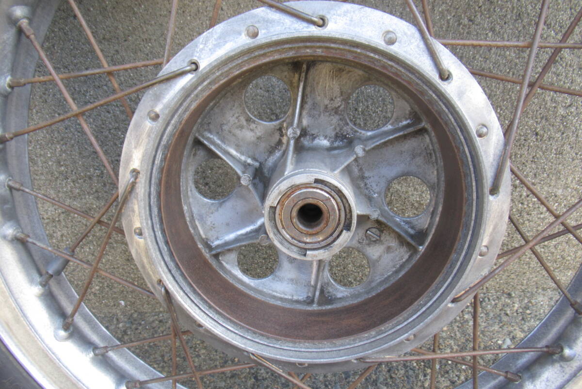 XS1 Fホイル 1.85x19 TAKASAGO Hリム xs1-B xs650 TX500 TX650 TX750
