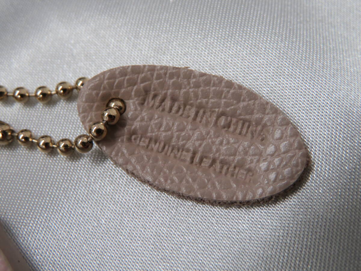 [ сумка ] Furla FURLA Bear .. медведь медведь очарование ключ держатель кожа кожа прекрасный товар 