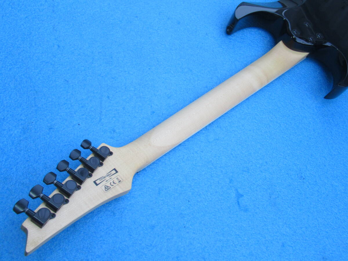 ★即決★ 希少 アイバニーズ IBANEZ GIO 2ハム グレー シルバーバースト BLACK レアなハードテイル ノントレモロ仕様 GIGケース付_画像8