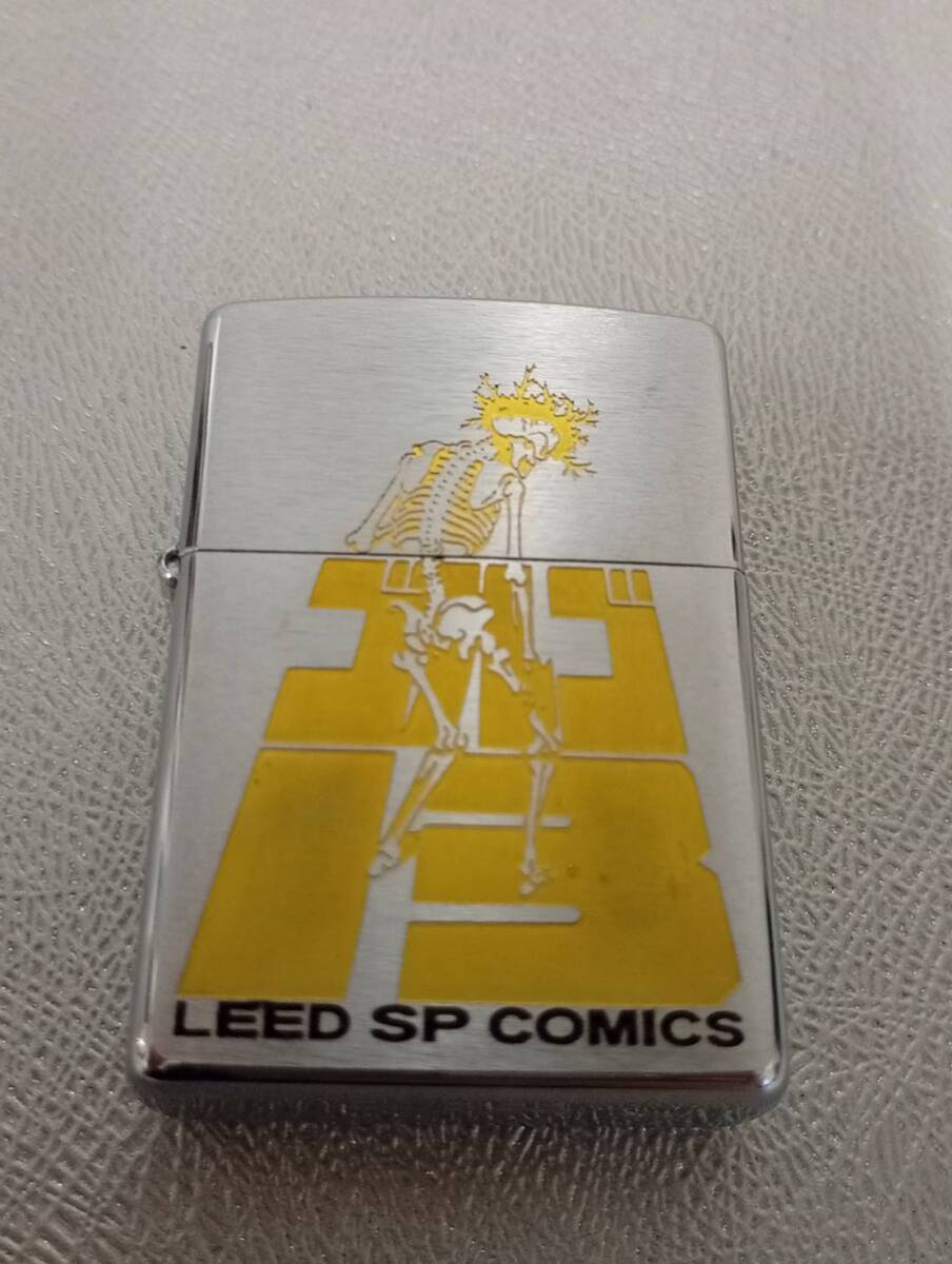 [250930-5M]【現状品】《未着火》Zippo ゴルゴ13 リイド社 LEED SP COMICS コラボ 限定 ジッポー 1999年製 さいとうたかお_画像2
