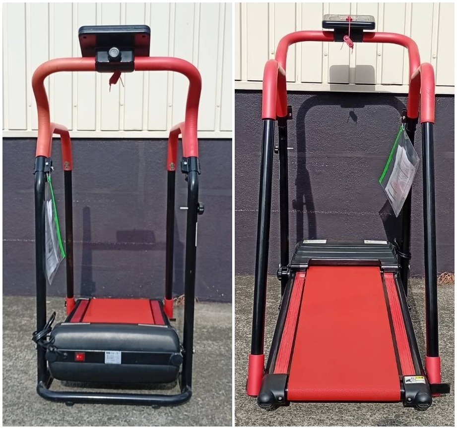 [251006-6T]【中古動作品】≪電動ウォーカー≫運動器具/ルームランナー/タック/走行速度1.0～6.0㎞/ｈ/耐荷重80kg/折り畳み可_画像2