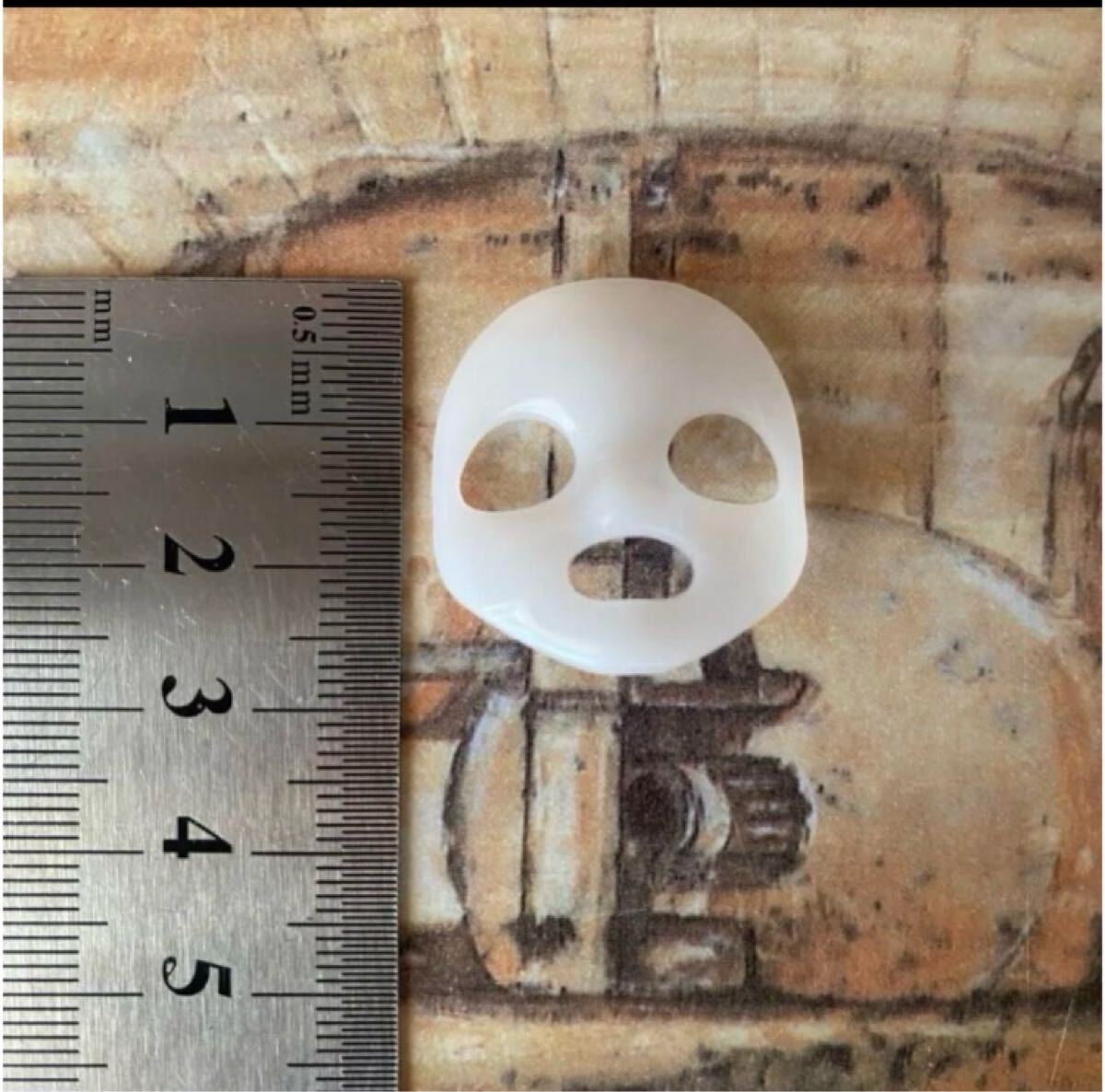 リカちゃん　フェイスマスク　コスメ　ミニチュア　1/6 レア　当時物　着せ替え　タカラトミー　コスメショップ　ドールハウス　_画像3