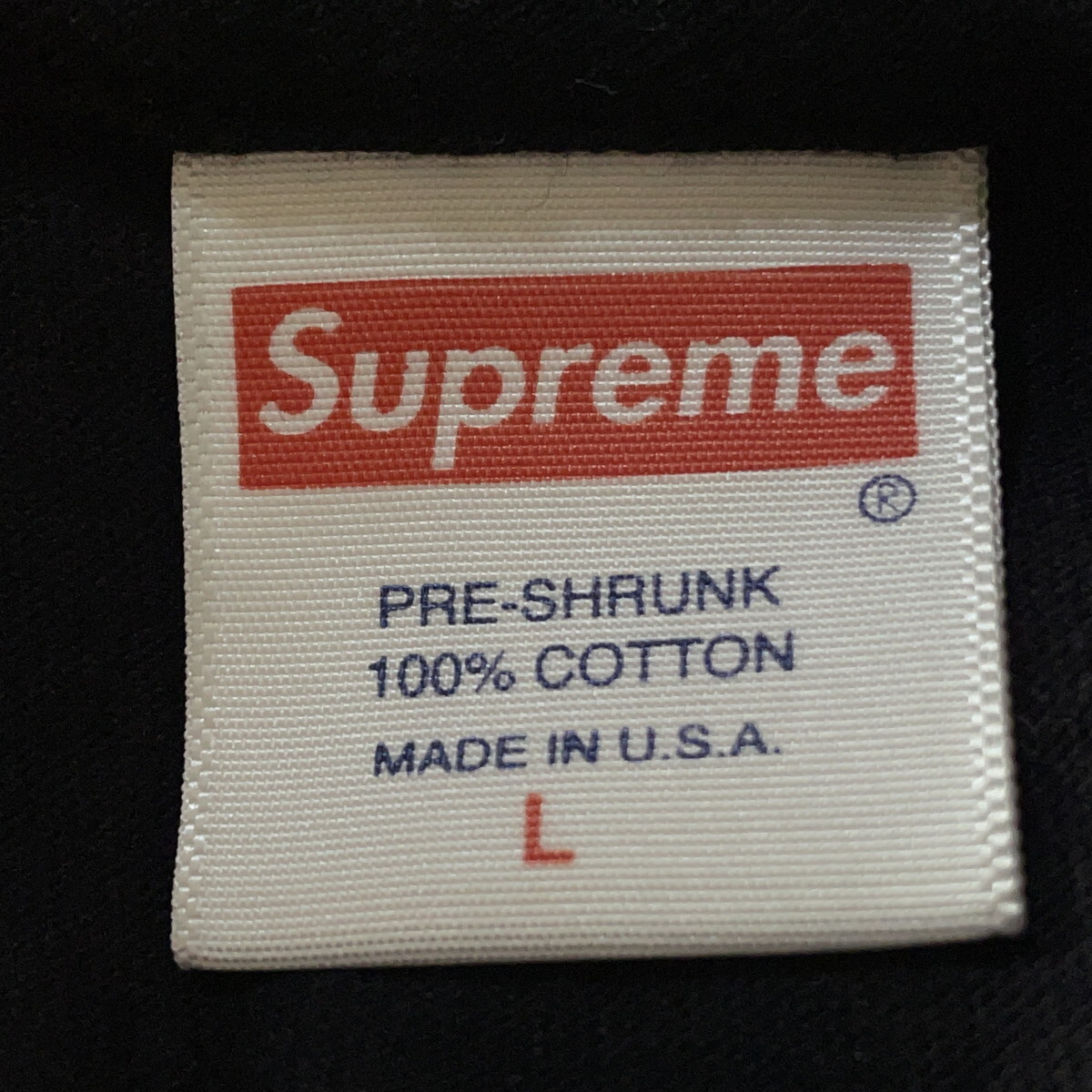 シュプリーム Supreme Ali warhol Tee モハメド アリ Tシャツ ブラック L_画像3