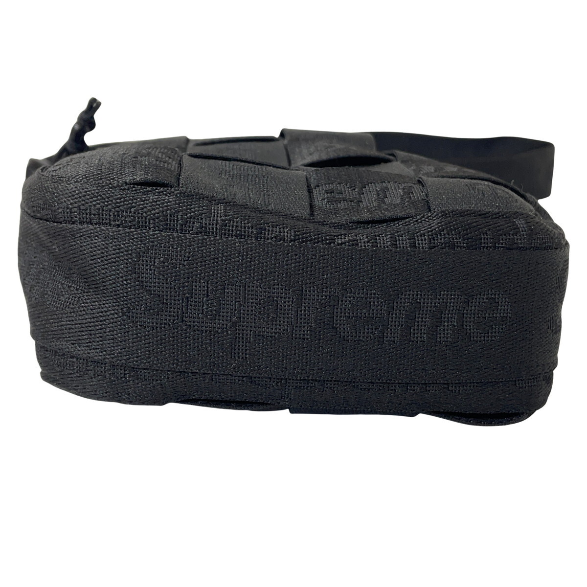 極美品 シュプリーム Supreme Woven Shoulder Bag 24SS 23SS ウォーブン ショルダー バッグ クロスボディ ブラック 黒_画像7