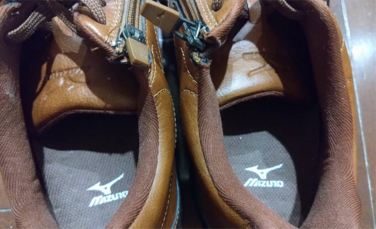 ▼MIZUNO ウォーキングシューズ LD CA II Men’s 5KF27051 茶色 25.5cm 通勤 通学 タウンユース 靴_画像4