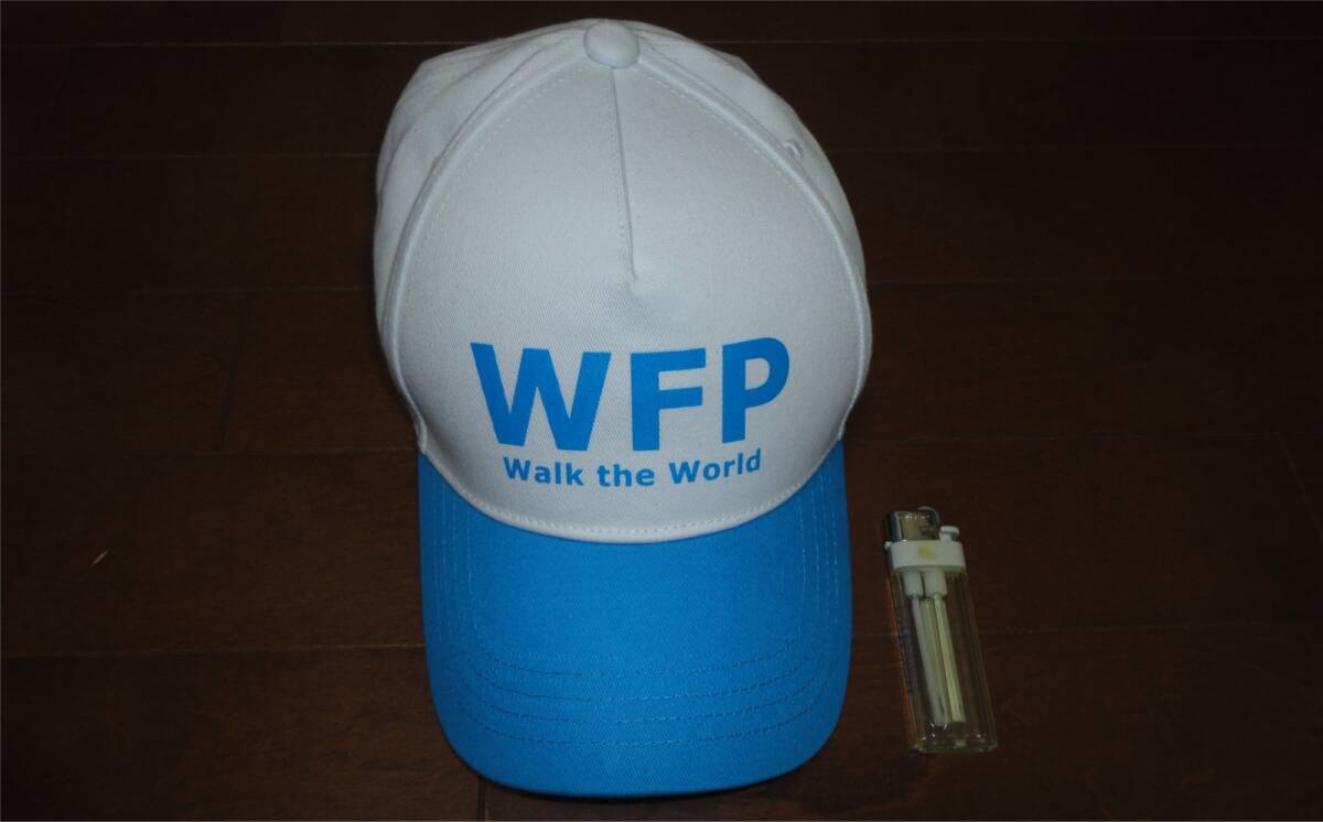 ▼WFP Walk the World キャップ 帽子 非売品 NPO法人 国際連合世界食糧計画 横浜 みなとみらい ノーベル平和賞 飢餓 支援　_画像2