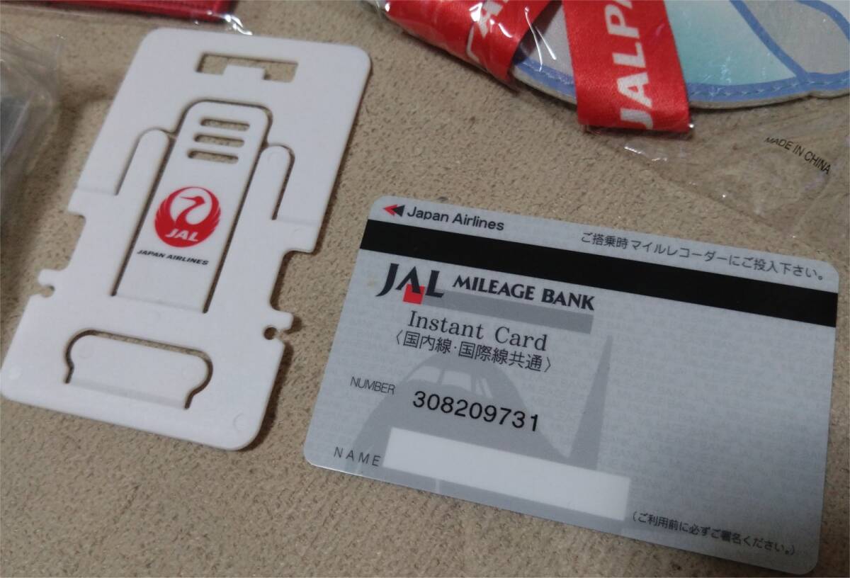 ▼JAL スマホスタンド インスタンスカード エアバス ミニチュア A350 キーホルダー パスケース 日本航空 日航 JAPAN AIRLINE JL_画像3