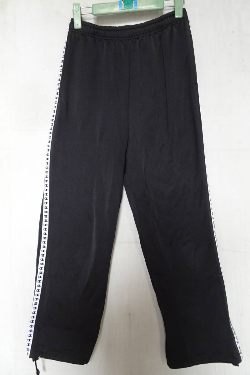 Champion/チャンピオン/スポーツウェア上下セット/ジャージ素材/長袖トラックジャケット/長パンツ/黒/ブラック/サイズ異なる(10/22R7)_画像7