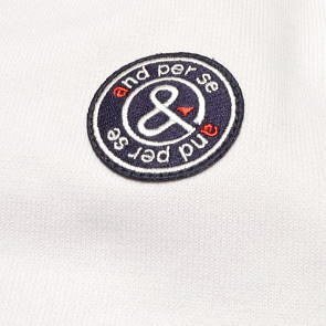 【ホワイト M】 アンパスィ カーディガン メンズ AMF2534B4 家庭洗濯可 防風　裏地付き 吸湿発熱 アンパシー カーデ ニット セーター_画像2