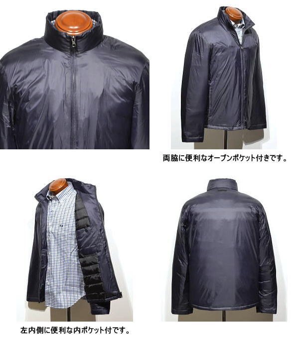 【ダークグレー Lサイズ】 マックレガー 3WAYダウンハーフコート メンズ 111120602 透湿 撥水 ディアプレックス使用 ダウンコート_画像8