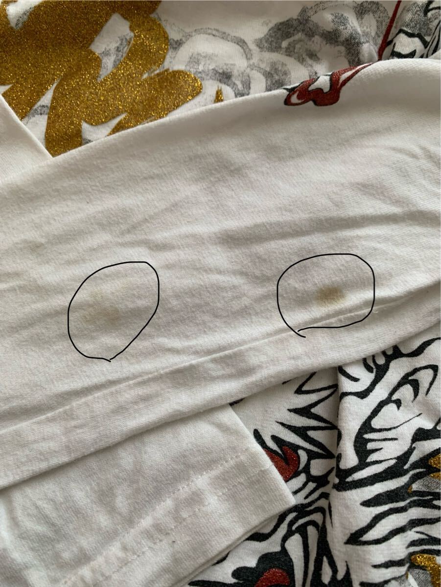 ベビードール 龍 長袖 130cm 2枚セット 和柄 BABY DOLL Tシャツ プリント トップス 刺繍 男の子 男児 男子 キッズ 子ども ジュニア_画像3