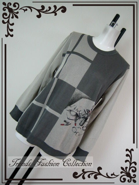 ☆☆新品　Marche　ゆったりサイズ　カットソー_画像1