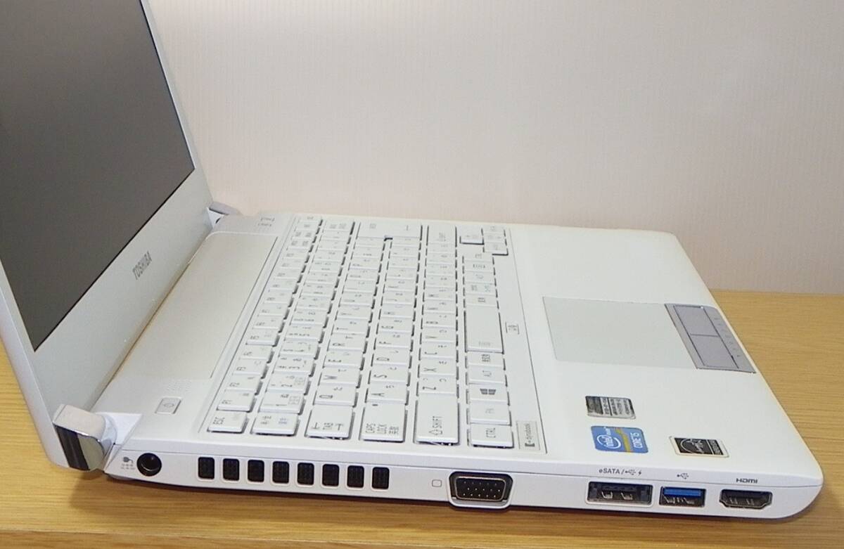 D168東芝★dynabook R732/37JW i5-3230M Win11 250GB/SSD 8GB Office◆動作品_画像8