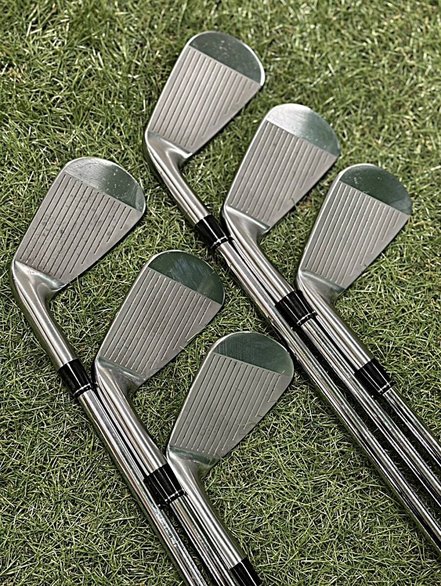 岩井ツインズ使用!YONEX(ヨネックス)CB-511 軟鉄鍛造アイアン 5-PWの6本セット MODUS105-S 中古_画像3