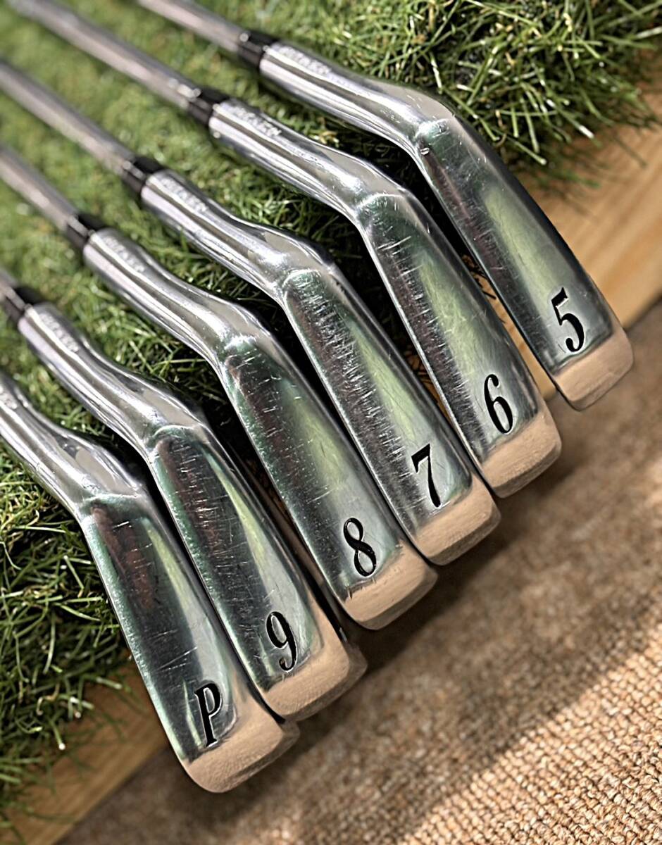 岩井ツインズ使用!YONEX(ヨネックス)CB-511 軟鉄鍛造アイアン 5-PWの6本セット MODUS105-S 中古_画像4