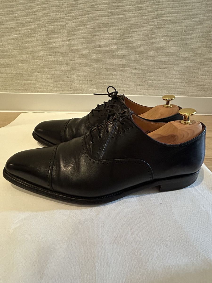 SCOTCH GRAIN Bel Homme スコッチグレイン ベルオム ブラック 革靴 756 26cm_画像2
