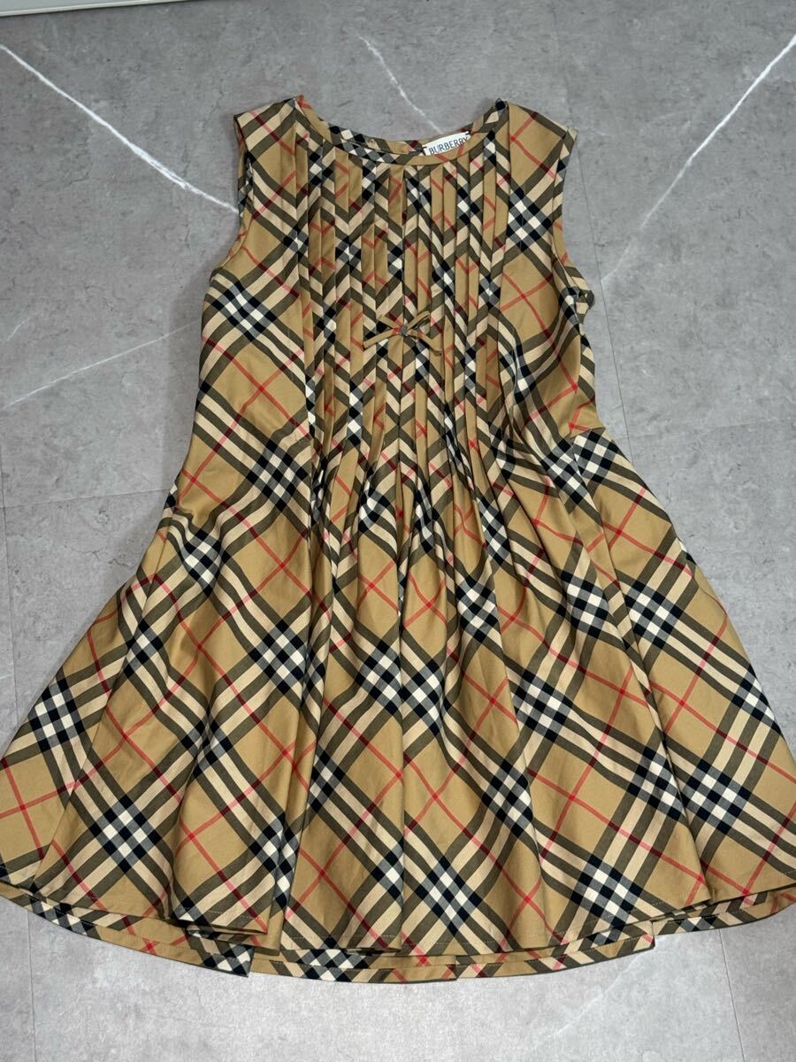 ★BURBERRY Children バーバリーチルドレン　ワンピース　お洒落　可愛い　美品　6Y★_画像1
