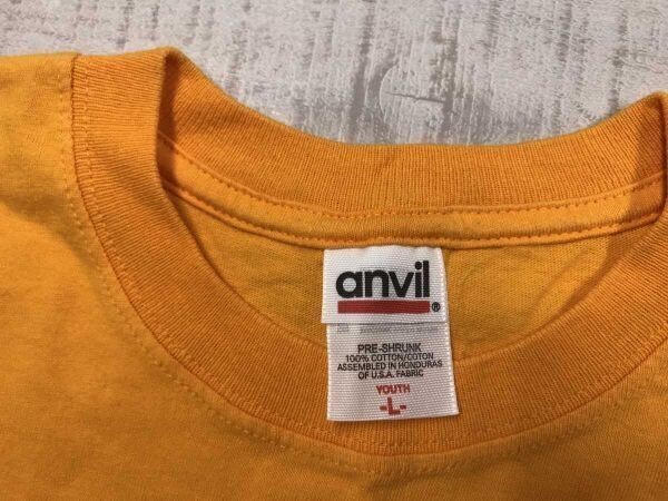 PACIFIC OCEAN BLUE パシフィックオーシャンブルー スーベニア サーフ アンビル anvil 半袖Tシャツ カットソー バックプリント有 YOUTH L_画像2