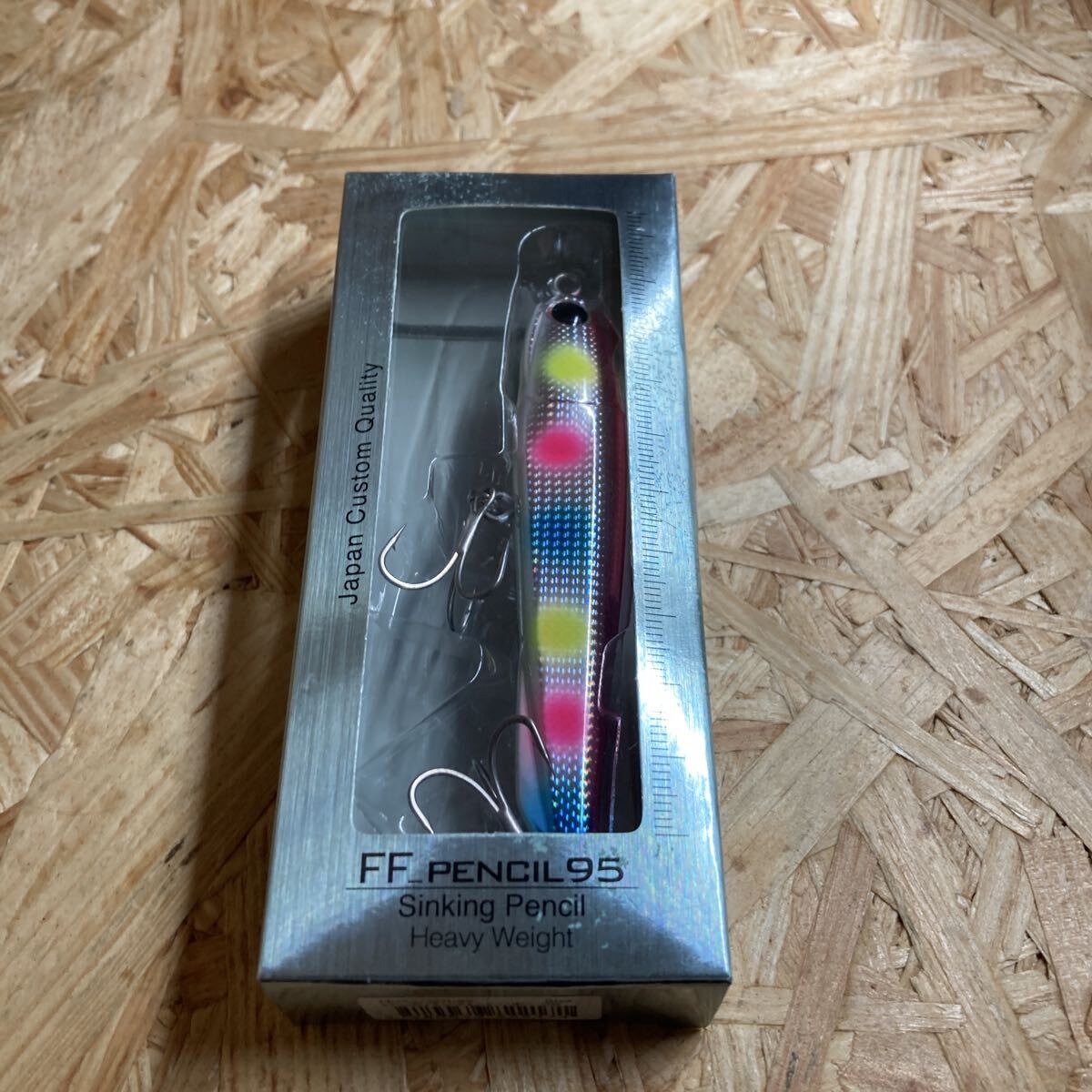 即決価格 新品 FFペンシル 95 ピンクバックレインボーGB Zeake ジーク FF-PENCIL 未使用_画像1