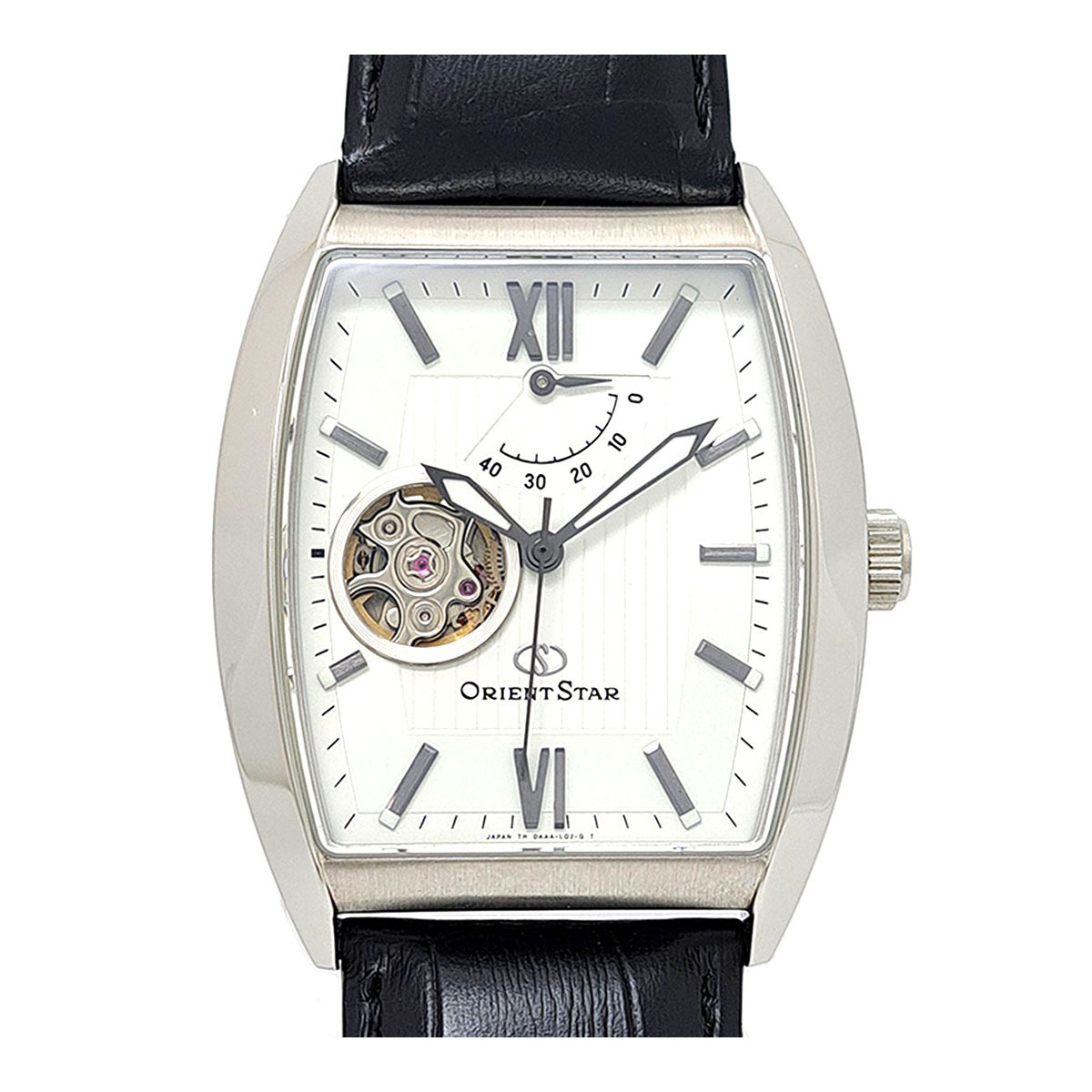 オリエント オリエントスター パワーリザーブ DAAA-CO-B 自動巻き ステンレススティール メンズ ORIENT 中古 【時計】_画像1