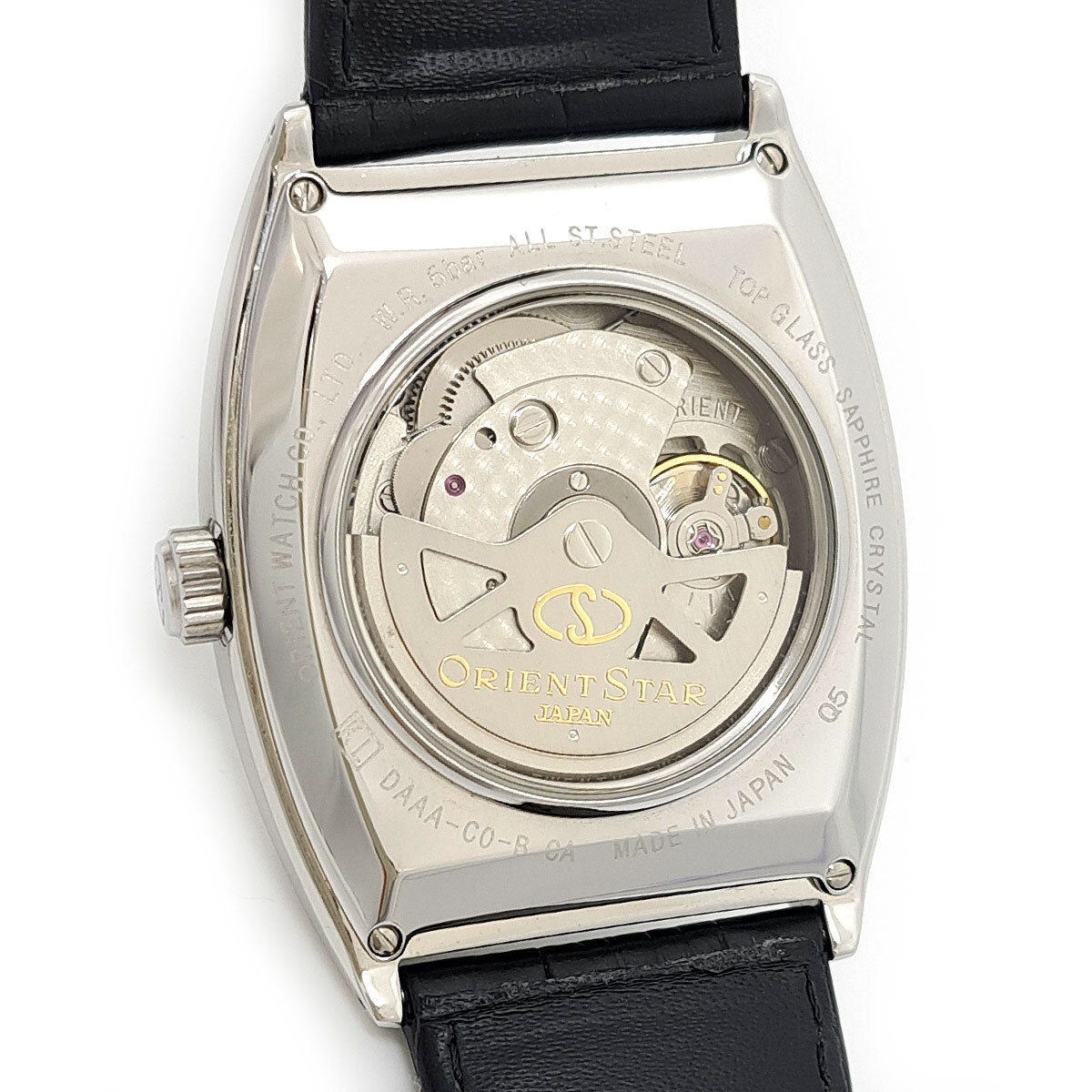 オリエント オリエントスター パワーリザーブ DAAA-CO-B 自動巻き ステンレススティール メンズ ORIENT 中古 【時計】_画像5