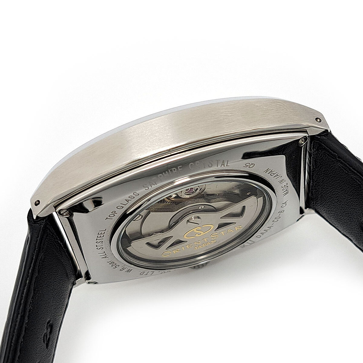 オリエント オリエントスター パワーリザーブ DAAA-CO-B 自動巻き ステンレススティール メンズ ORIENT 中古 【時計】_画像8