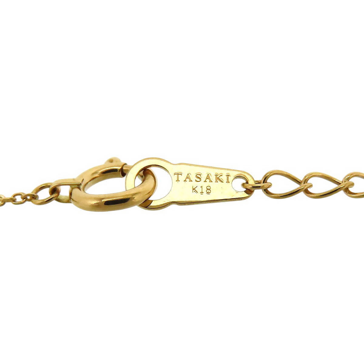 タサキ バランス チャーム ネックレス CM-0172-18KYG-CHKCM01 K18 750 (K18YG) レディース TASAKI 中古 【ジュエリー】_画像5