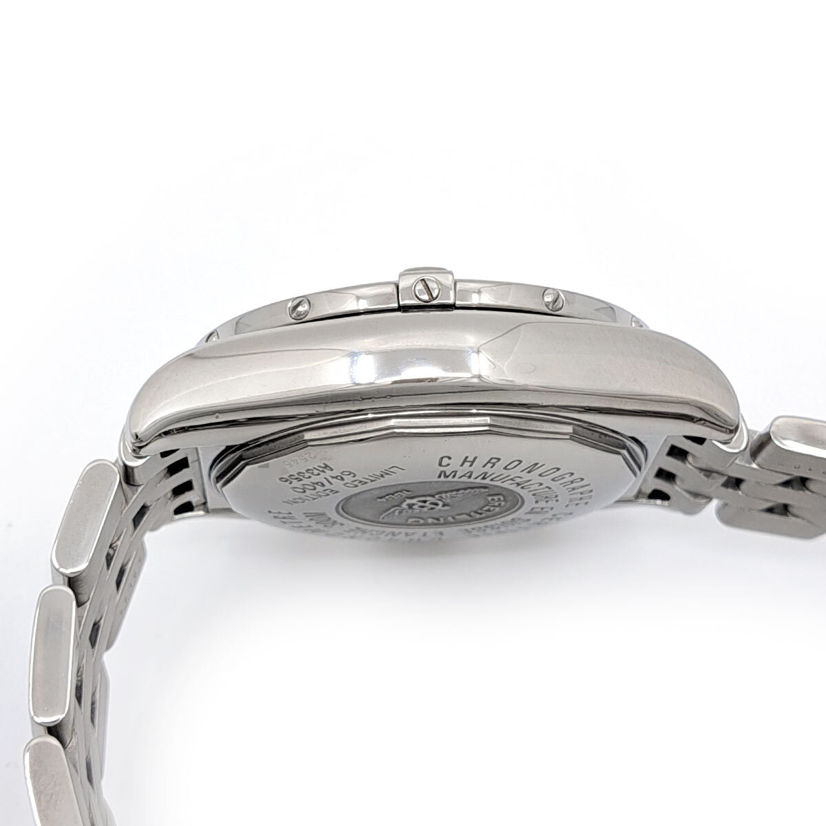 ブライトリング クロノマット ブルーシェル文字盤 A13356 自動巻き ステンレススティール メンズ BREITLING 中古 【時計】_画像7