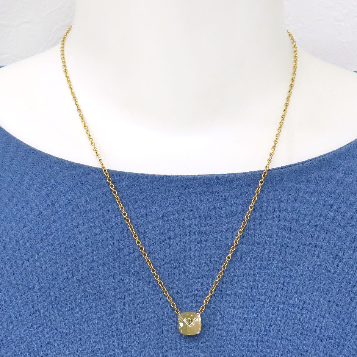 ポメラート ヌード プチ ネックレス PCB6010O60000OOTB 750 (K18PG K18WG) レディース Pomellato 中古 【ジュエリー】_画像4