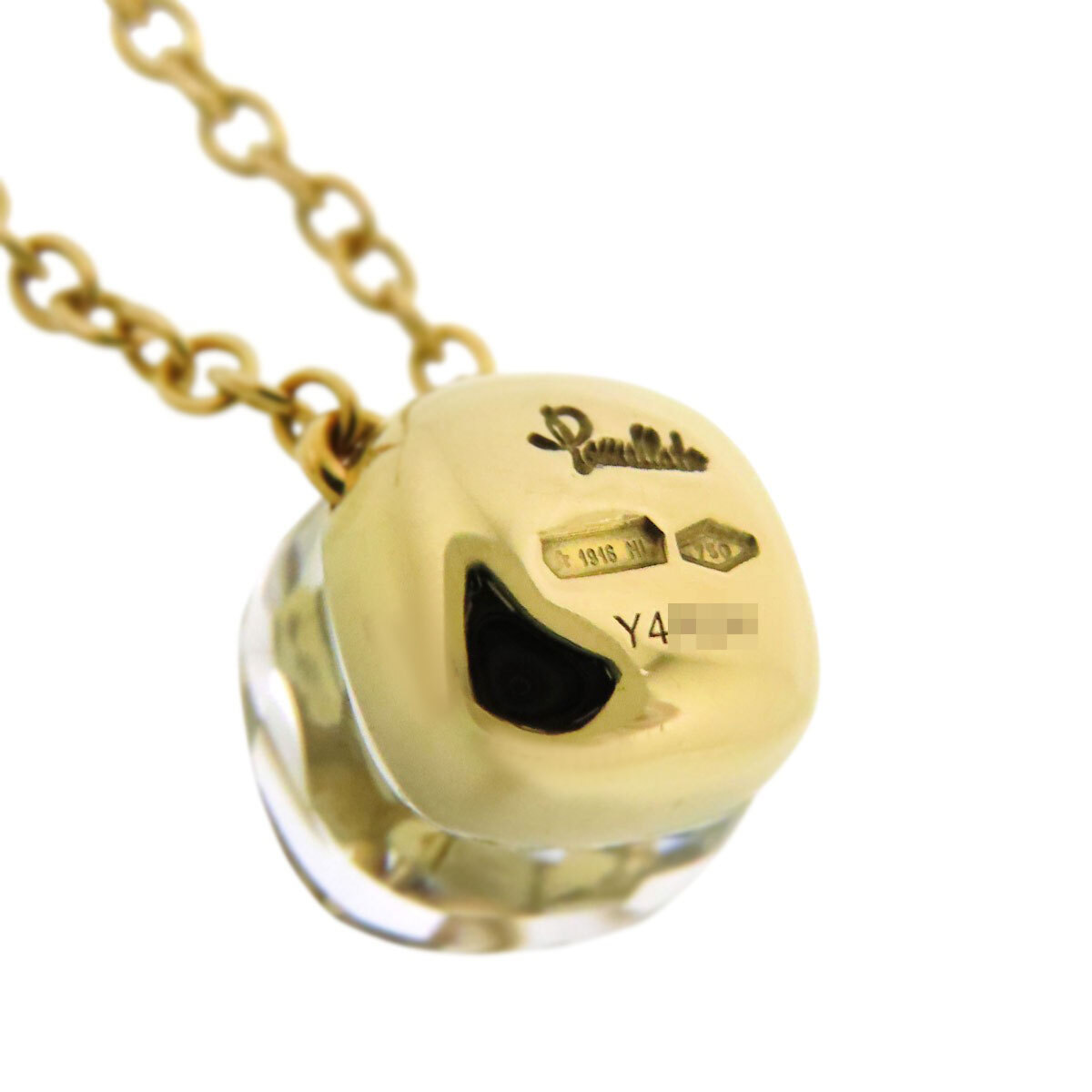 ポメラート ヌード プチ ネックレス PCB6010O60000OOTB 750 (K18PG K18WG) レディース Pomellato 中古 【ジュエリー】_画像5