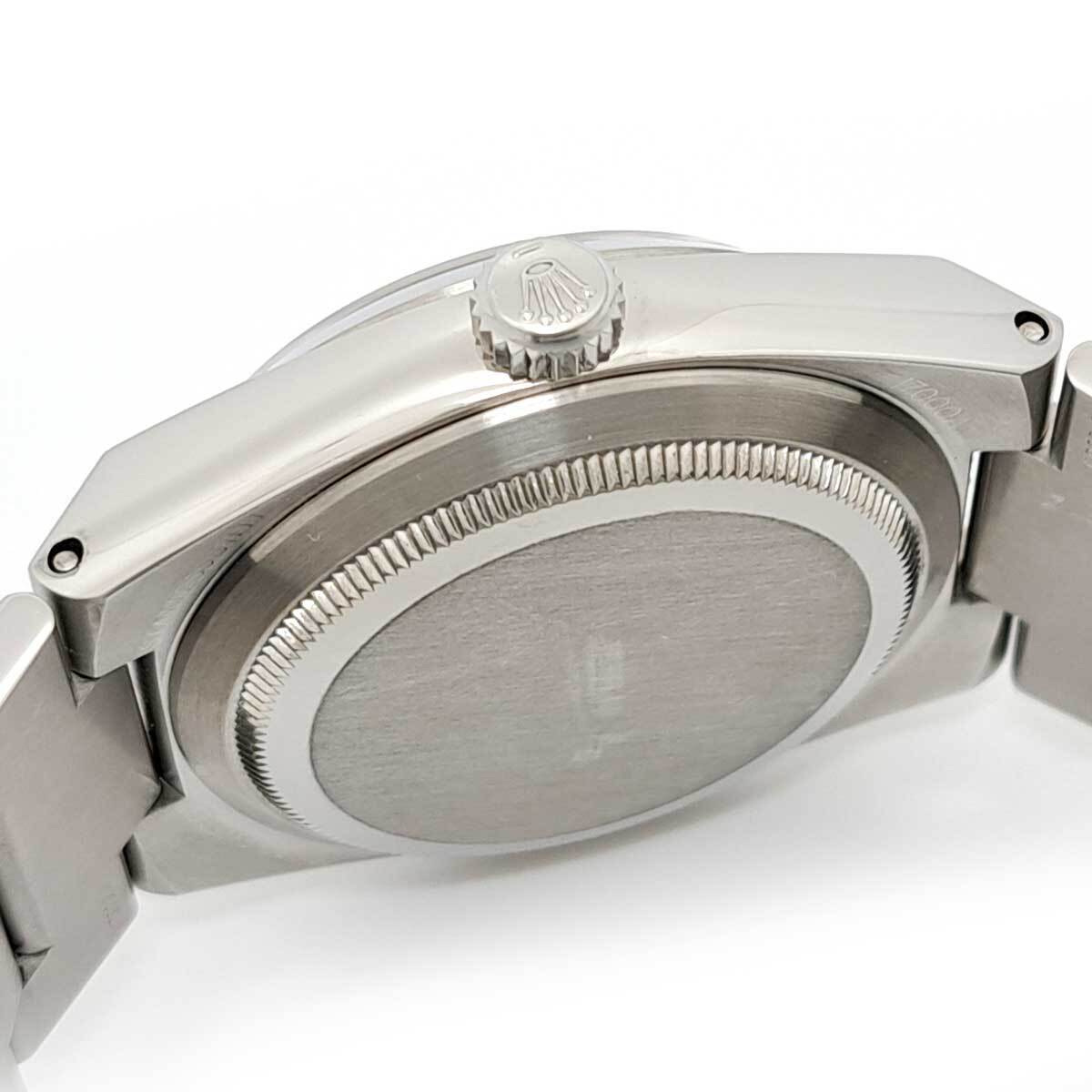 ロレックス デイトジャスト オイスタークォーツ P番 ブラックダイヤル 17000A クオーツ ステンレススティール メンズ ROLEX 中古 【時計】_画像4