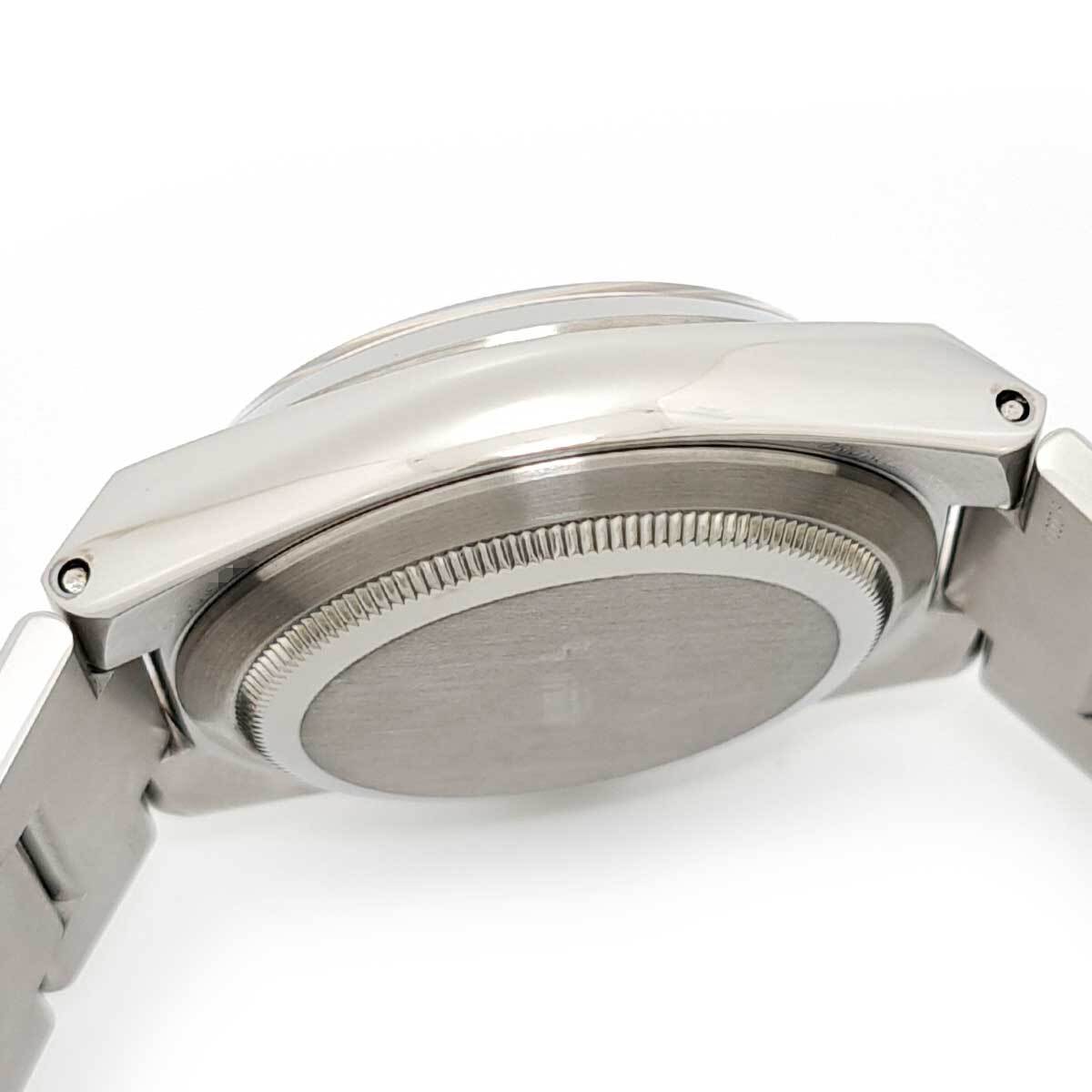 ロレックス デイトジャスト オイスタークォーツ P番 ブラックダイヤル 17000A クオーツ ステンレススティール メンズ ROLEX 中古 【時計】_画像6