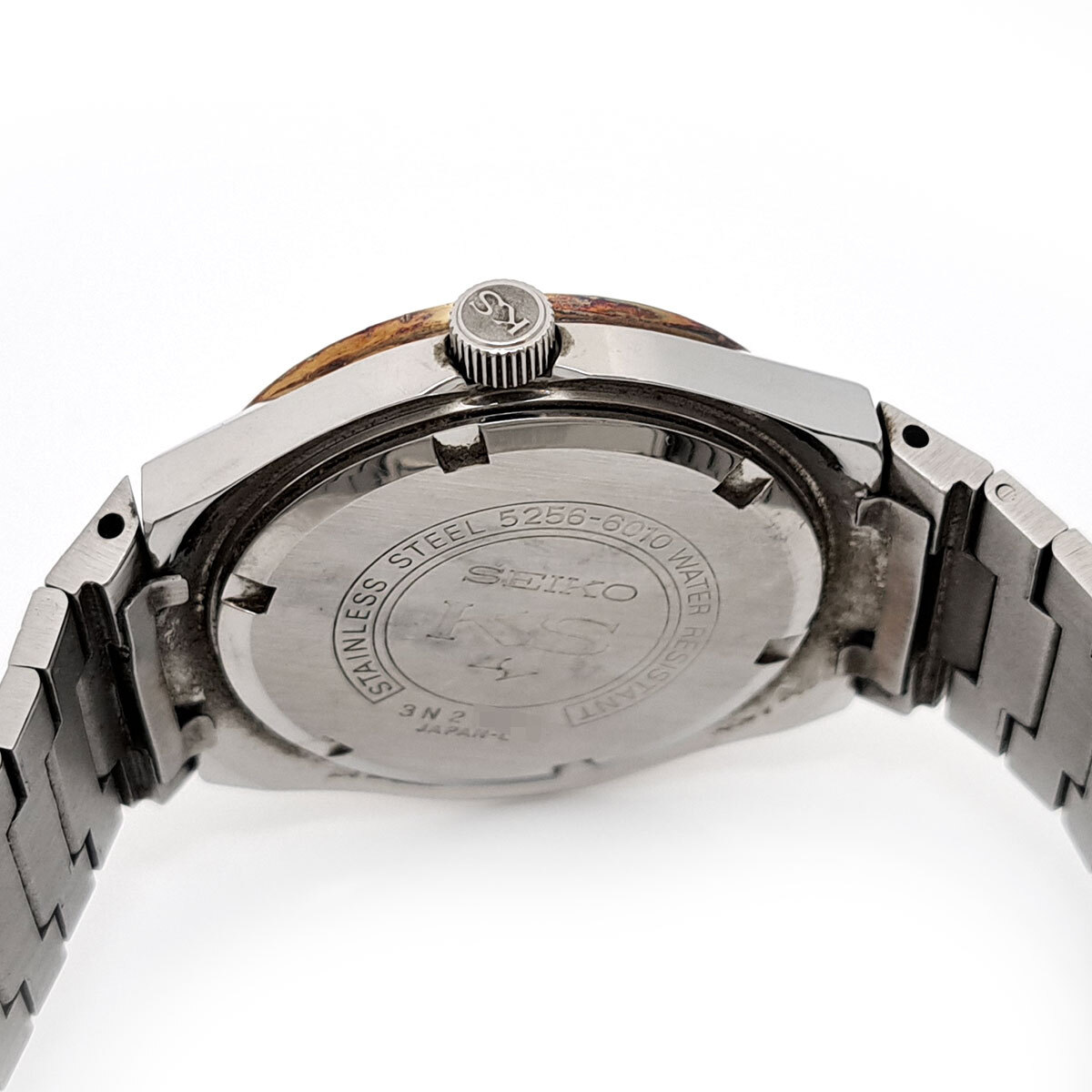 セイコー キングセイコー バナック スペシャル グリーンダイヤル 5256-6010 自動巻き [アンティーク ヴィンテージ] 中古 【時計】_画像4
