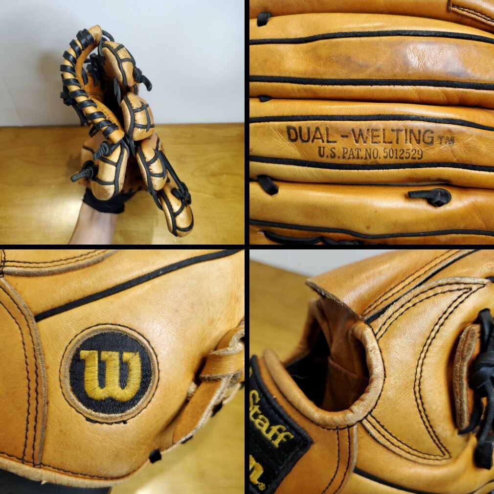 ウイルソン Wilson DUAL 日本製 プロスタッフ デュアル 外野用