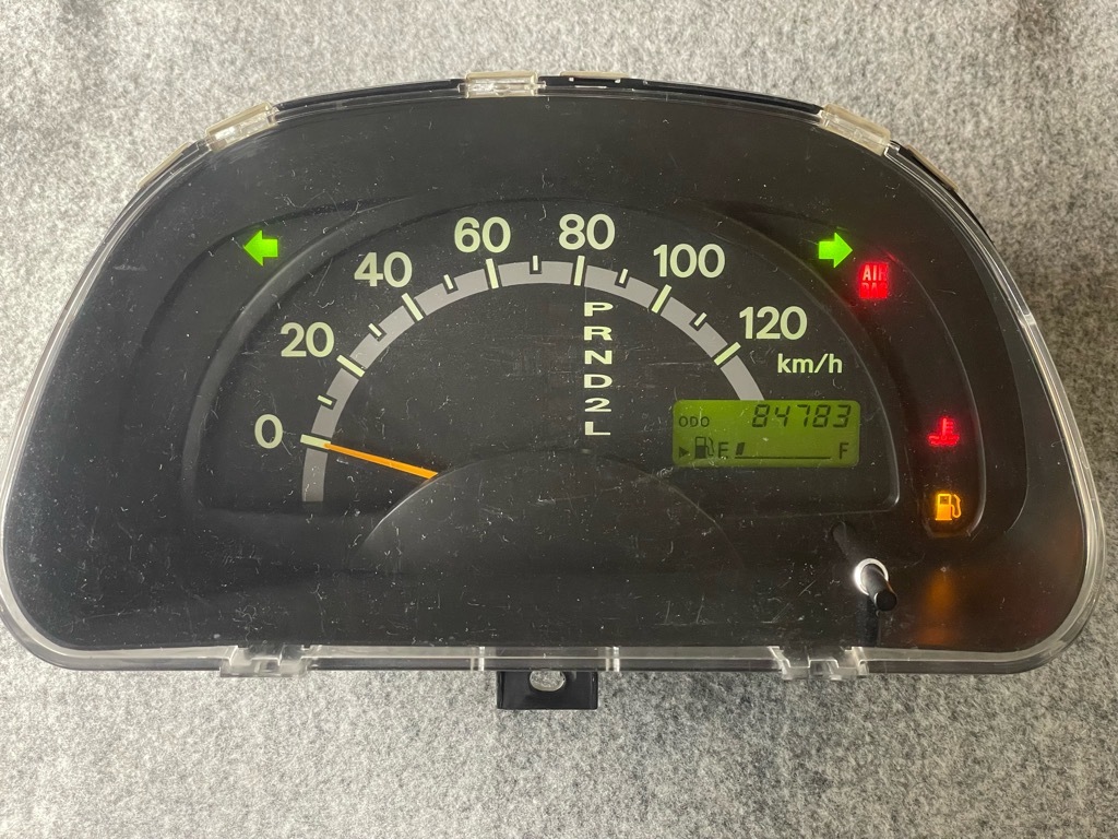 5 完全送料無料! 走行84783キロ 下取り必須 修理済品 キャリィ34100-67H33 67H30 H31 67H3 LE-DA63T スクラム LE-DG63T 前期 メーターASSY_画像9