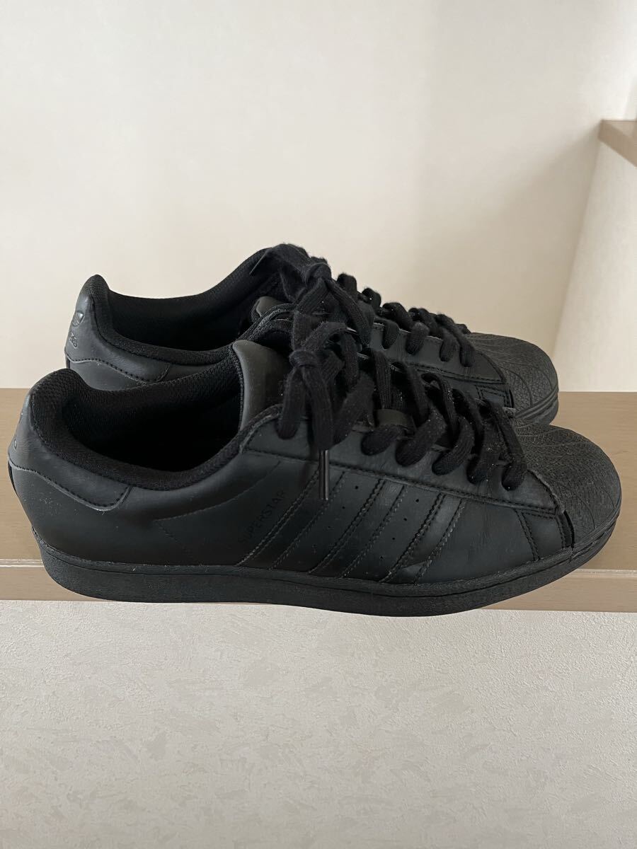アディダス スーパースター スニーカー PCI 789002 27.5cm 黒_画像4