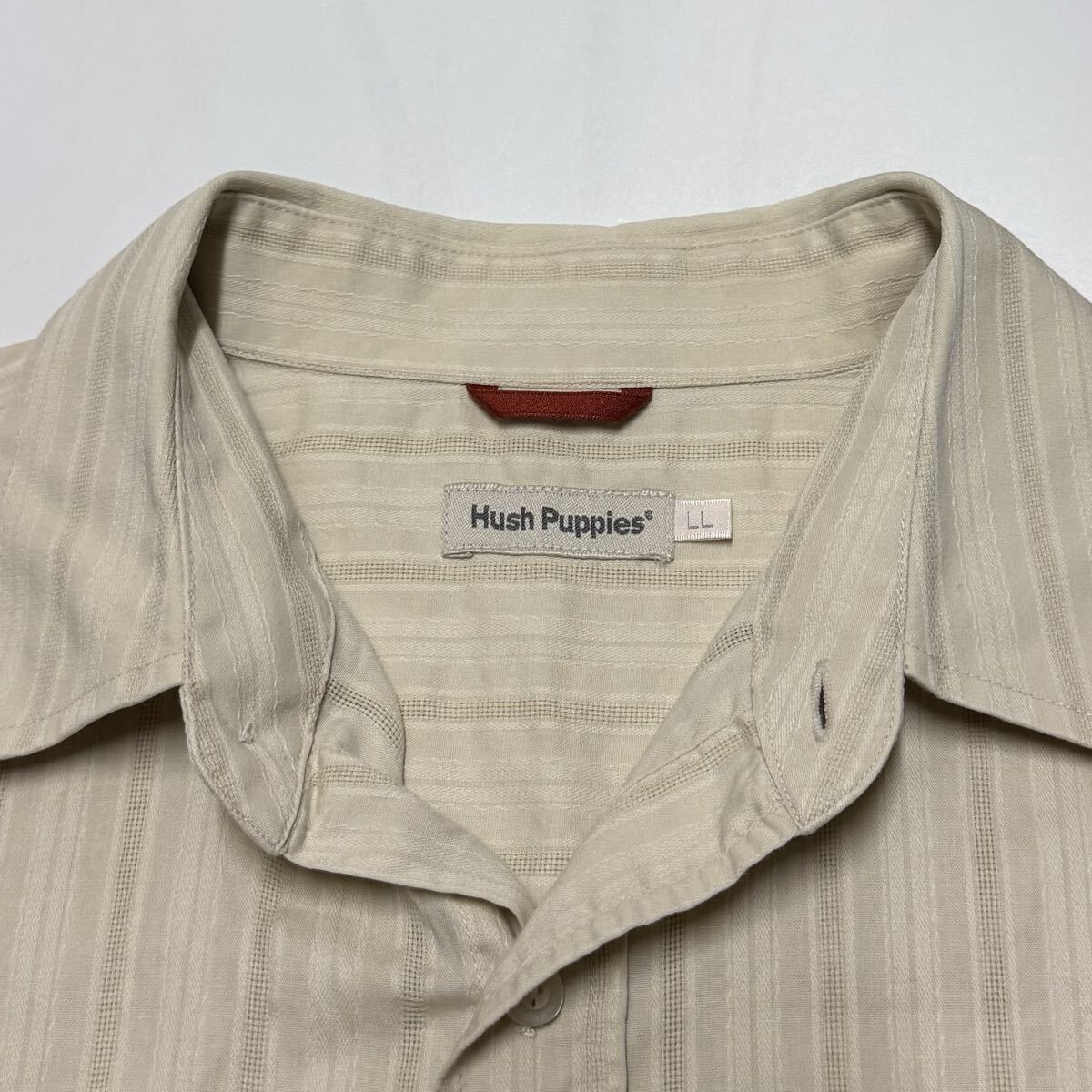 Hush Puppies ハッシュパピー 長袖シャツ ストライプ LL_画像4