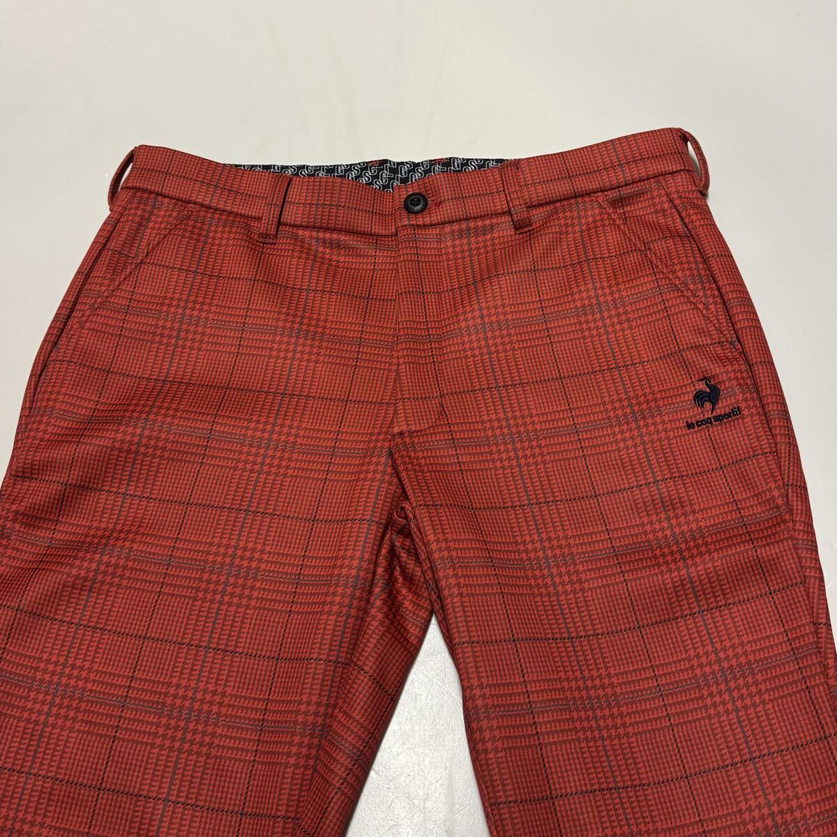 le coq sportif GOLF ルコックスポルティフ ゴルフ ロングパンツ 裏起毛 保温 はっ水 ストレッチ ボンディング 88_画像4