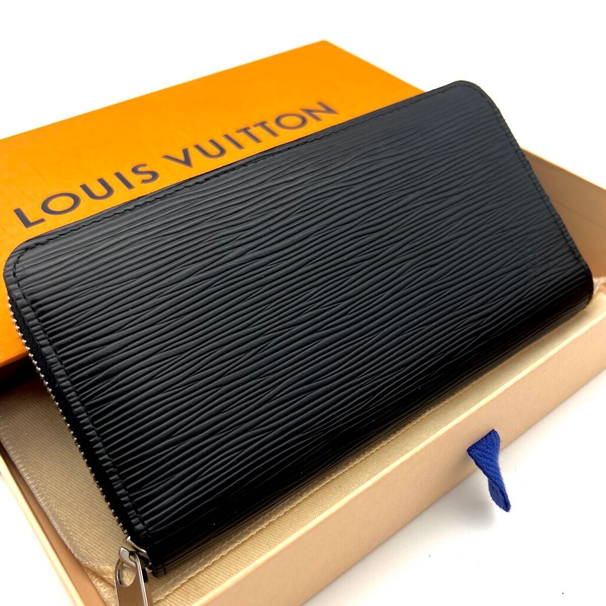 LOUIS VUITTON ルイヴィトン エピ ジッピーウォレット 黒(ブラック) 長財布 A596_画像2
