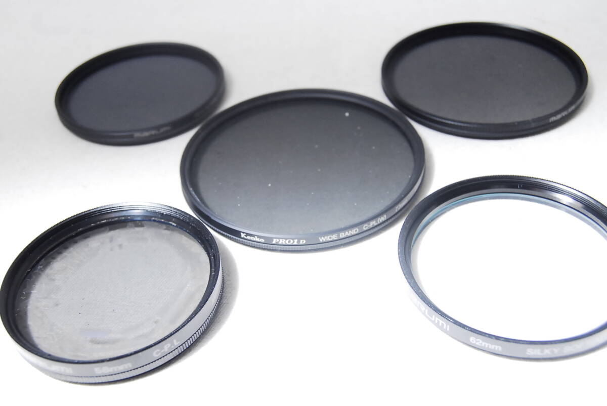 Kenko marumi レンズフィルター5枚セット ご入用の方、いかがでしょうか？ B347_画像1