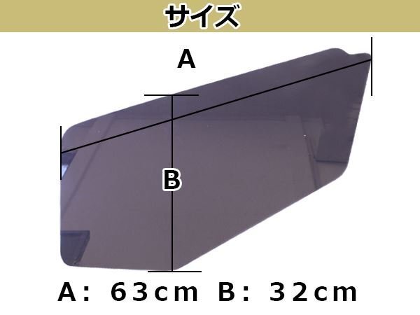 いすゞ 07 フォワード ファイブスター ギガ 安全窓 スモーク 透明 GIGA デコトラ