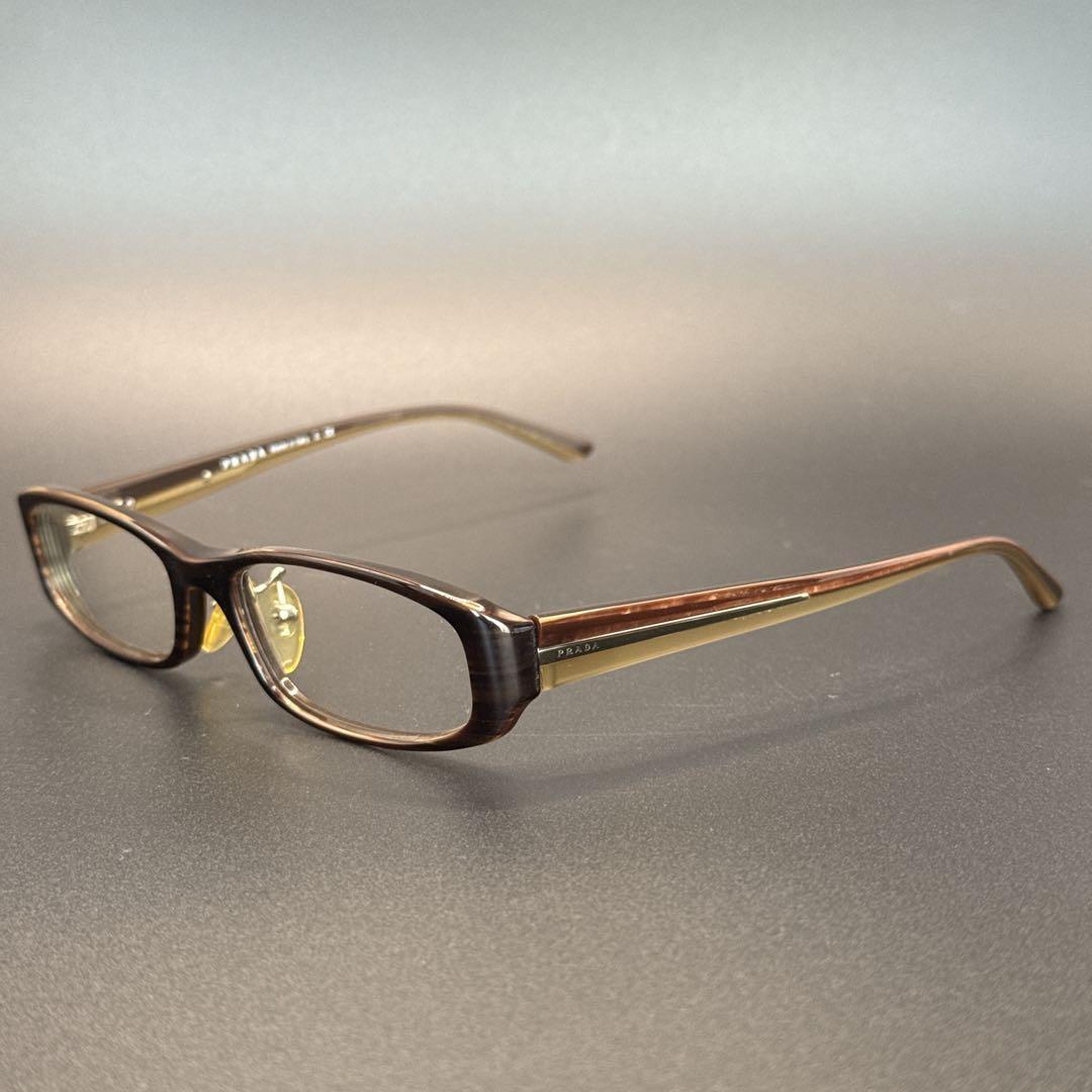 プラダ　メガネ　度入り　VPR 08M-N 135 ハイブランド　高級　PRADA　７QO-１０１_画像5