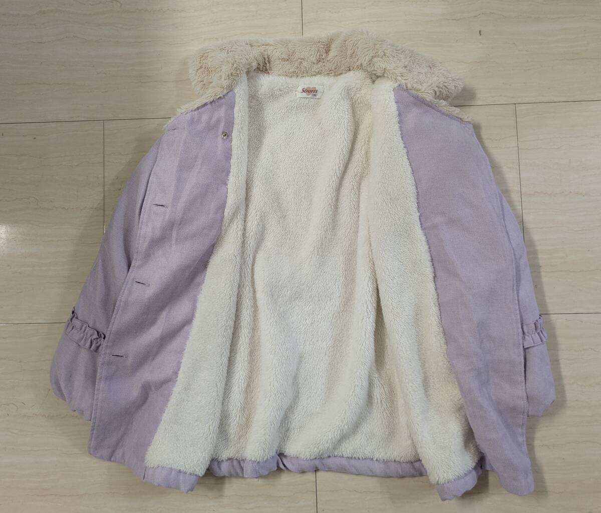 着用少　スーリー　Souris　アウター　コート　サイズ130_画像6