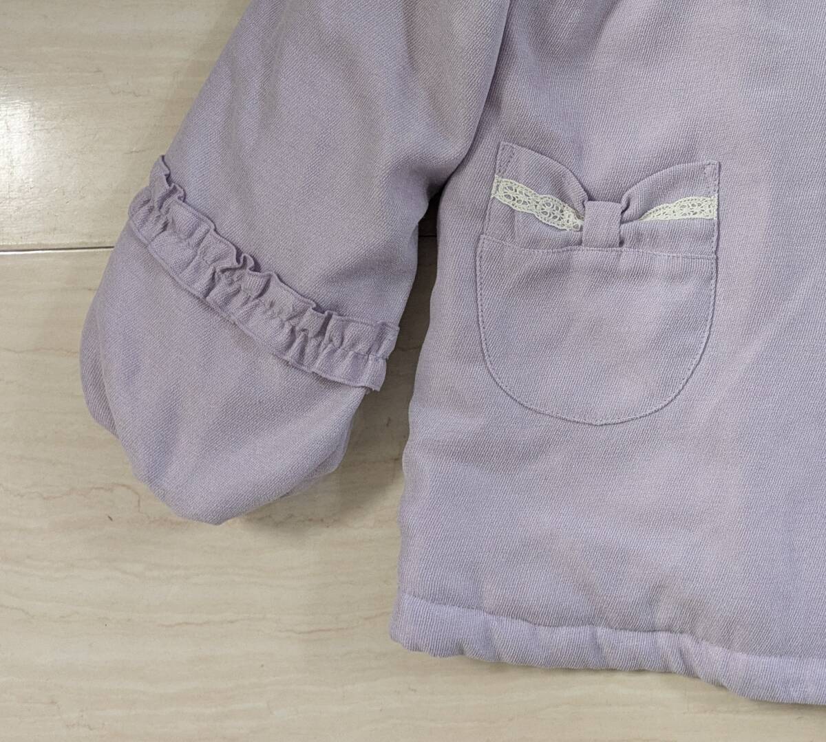 着用少　スーリー　Souris　アウター　コート　サイズ130_画像3