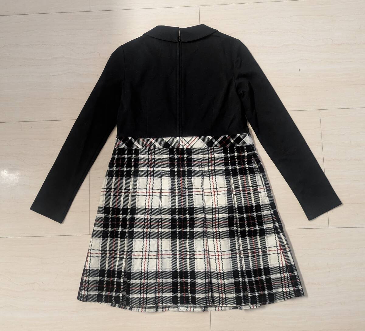美品　クリーニング済　組曲　長(zhǎng)袖ワンピース　サイズ130?140