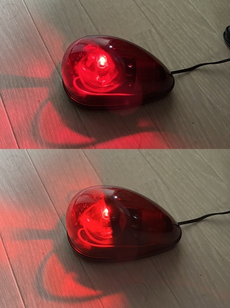 ★フラッシングビーム☆ミニ回転灯☆パトライト(赤)☆CP-003★_画像5