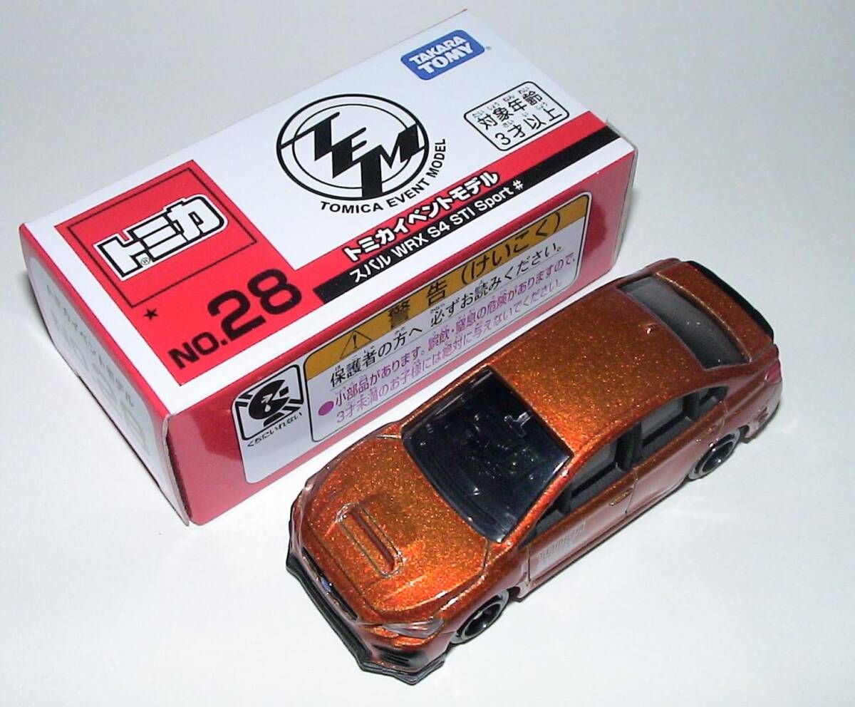 新品【トミカ イベントモデル】スバルWRX S4 STI SPORT#_画像7