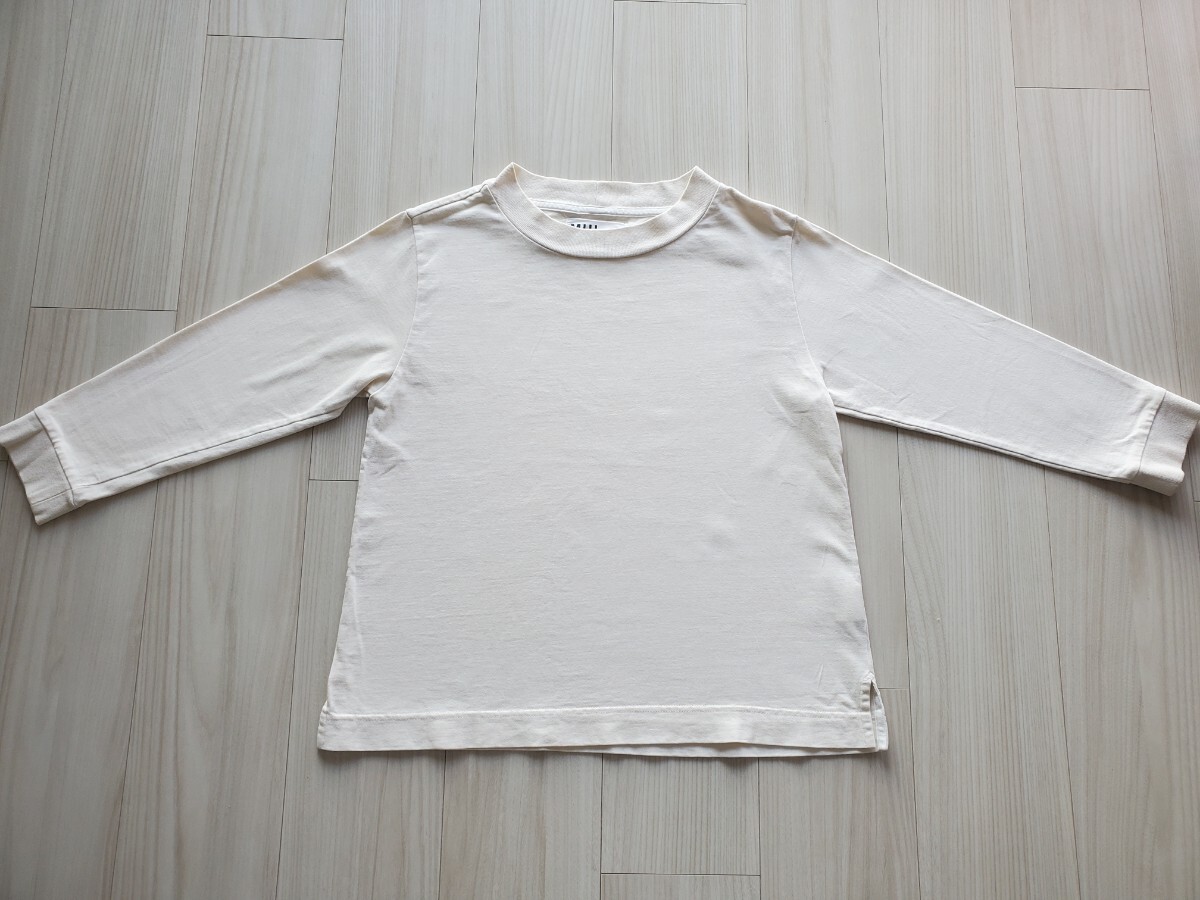 MHL マーガレット・ハウエル カットソー Tシャツ 長袖 白 ホワイト サイズⅡ_画像1